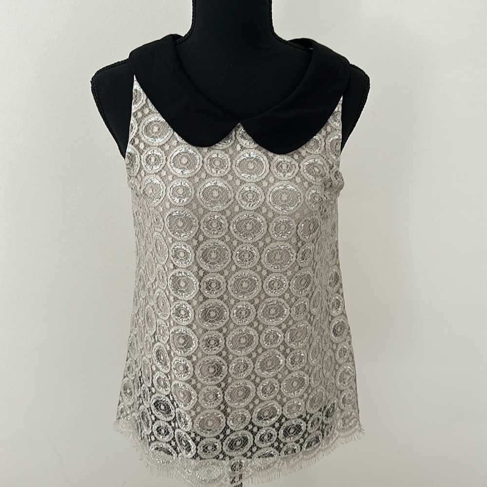 Anthropologie Shiny Top